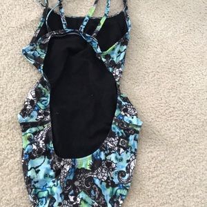 Jolyn patterned one piece